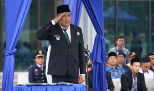 Wabup Karimun Rocky Pimpin Apel Peringatan Hari Perhubungan Nasional 2025