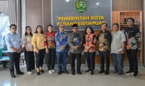 Wali Kota Padangsidimpuan Sambut Tim BPK RI Perwakilan Sumut