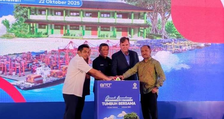 Pelindo Regional 1 Dukung Program Keberlanjutan “Tumbuh Bersama” di Belawan