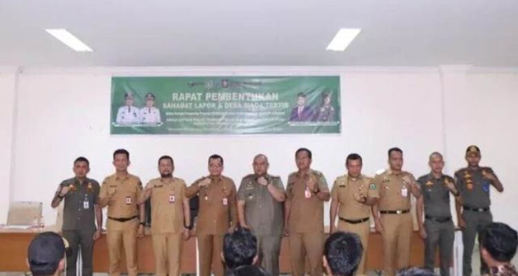 Pemkab Paluta Bentuk Sahabat Lapor dan Desa Siaga Tertib