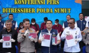 Empat Pelaku Scamming Ditangkap, Dua di Antaranya Napi Lapas Medan