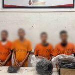 Empat Pengedar Ganja dan Sabu Ditangkap dalam Sehari oleh Polres Tapanuli Selatan
