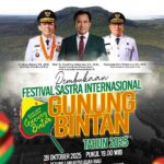 Festival Sastra Internasional Gunung Bintan 2025 Resmi Dibuka, Menko Yusril dan Rojer Kajol Meriahkan Malam Pembukaan