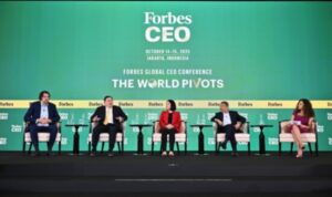 SCG Hadiri Forbes Global CEO Conference 2025, Dorong Pertumbuhan Hijau Inklusif Berbasis AI dan Teknologi