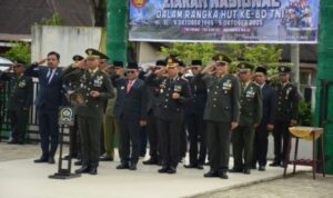 Jelang HUT TNI Ke-80, Kodim 0212/Tapsel Gelar Ziarah Nasional