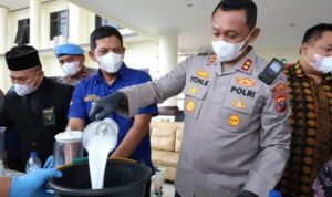 Polres Tapanuli Selatan Musnahkan 2,8 Kg Sabu, Selamatkan Ribuan Generasi Muda