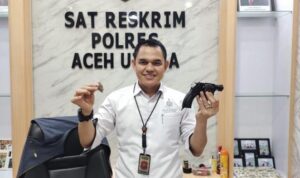 Polres Aceh Utara Kembangkan Kasus Penyelundupan Senjata Api ke Lapas Lhoksukon