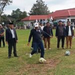 Turnamen Sepak Bola Karang Taruna Cup III Resmi Dibuka di Tapanuli Selatan