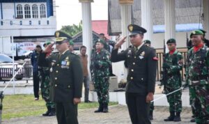 Kodim 0317/TBK Gelar Ziarah Nasional di Taman Makam Pusara Bhakti Kundur