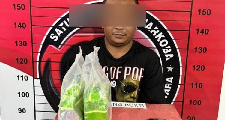 Mantan Vokalis Band Aceh “Birboy” Ditangkap Polisi, Kedapatan Simpan 1,87 Kg Sabu