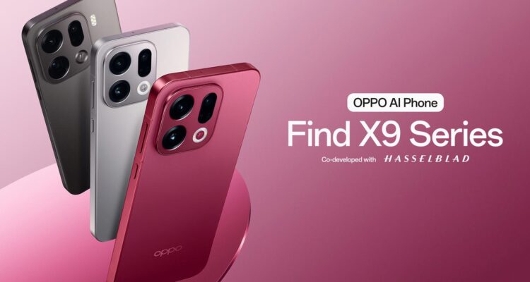 OPPO Luncurkan Find X9 Series Secara Global, Redefinisi Pengalaman Premium Smartphone