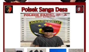 Pelaku Perampokan di Jalan Poros PT WPG Serahkan Diri ke Polsek Sanga Desa