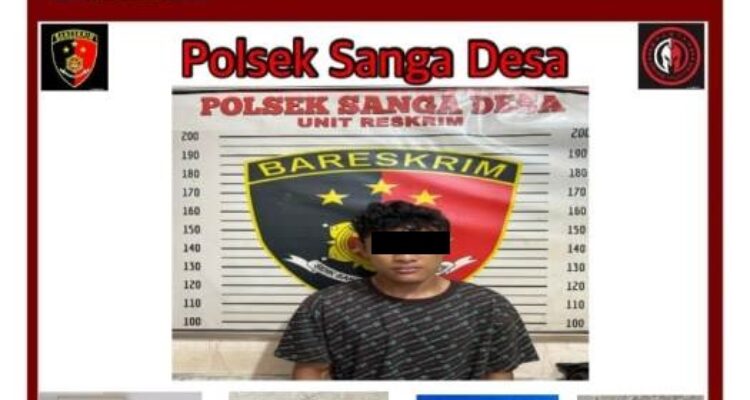 Pelaku Perampokan di Jalan Poros PT WPG Serahkan Diri ke Polsek Sanga Desa