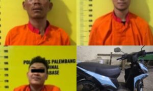 Tim Gabungan Polda Sumsel dan Polrestabes Palembang Bekuk Tiga Pelaku Curas yang Beraksi di Sejumlah Kawasan