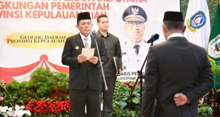 Gubernur Kepri Lantik Adi Prihantara Sebagai Pejabat Fungsional dan Plh Sekdaprov