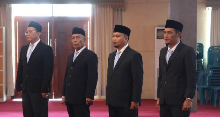 Lantik Pimpinan Baznas, Bupati Tapsel Tekankan Zakat Produktif untuk Kesejahteraan Umat