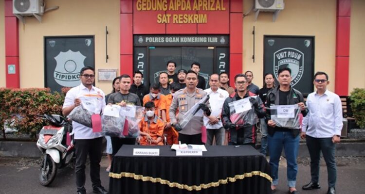 Kasus Pembunuhan di Kayuagung Terungkap, Tiga Pelaku Ditangkap Polisi