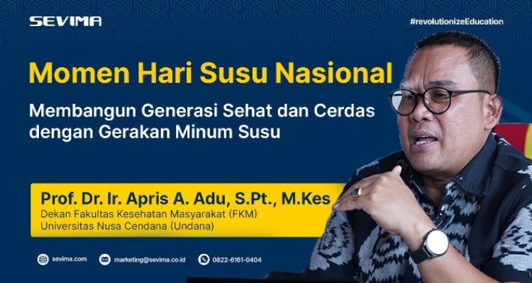 Prof Apris Pakar Universitas Nusa Cendana: Ketika Susu Jadi Barang Mewah bagi Anak Indonesia