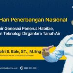 Hari Penerbangan Nasional, Warek Undana Prof Jefri Optimis Lahirnya Habibie Baru