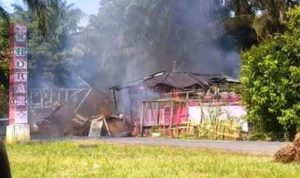 Rumah Warga Sihuik-huik di Tapanuli Selatan Hangus Terbakar, Dua Motor Ikut Lenyap