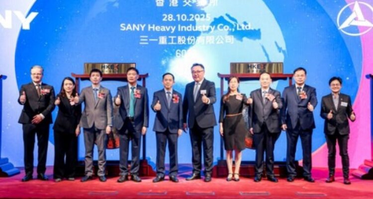 Saham SANY Heavy Industry Resmi Tercatat di Bursa Efek Hong Kong, Momen Baru dalam Ekspansi “Dual Listing” “A+H”