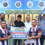 TN Sipirok Juara Pargarutan Julu Cup II, Sekda Tapsel Apresiasi Semangat Sportivitas Peserta