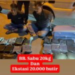 Polri Bongkar Jaringan Narkoba Lintas Negara, Dua Kurir Ditangkap di Jawa Barat