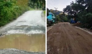 Kepling II Simaronop dan Warga Apresiasi Bupati Gus Irawan atas Perbaikan Jalan Berlubang