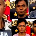 5 Pelaku Pembunuhan Pemuda di Depan Masjid Agung Sibolga Ditangkap Polisi