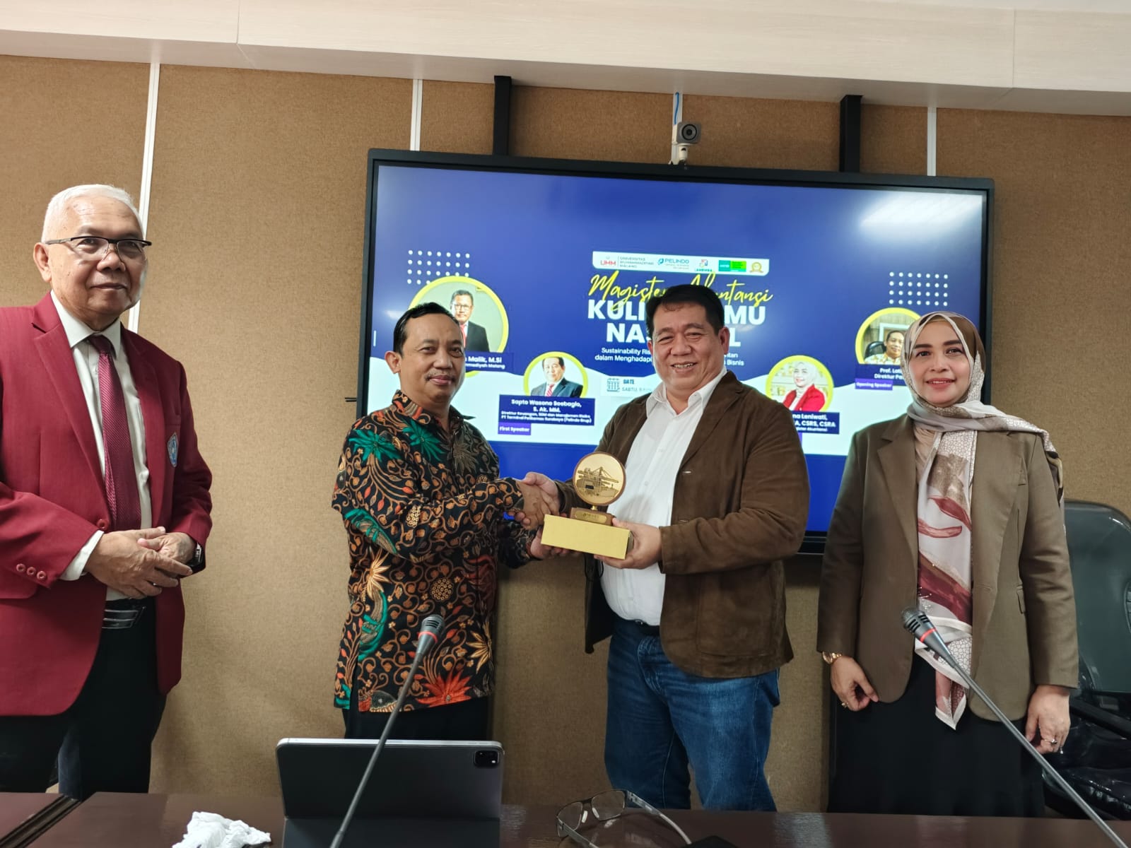 Sapto Wasono Soebagio sampaikan kuliah umum ESG di UMM