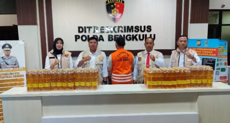 Polda Bengkulu Ungkap Kasus Minyak Goreng Kemasan Tak Sesuai Takaran, Direktur Perusahaan Jadi Tersangka